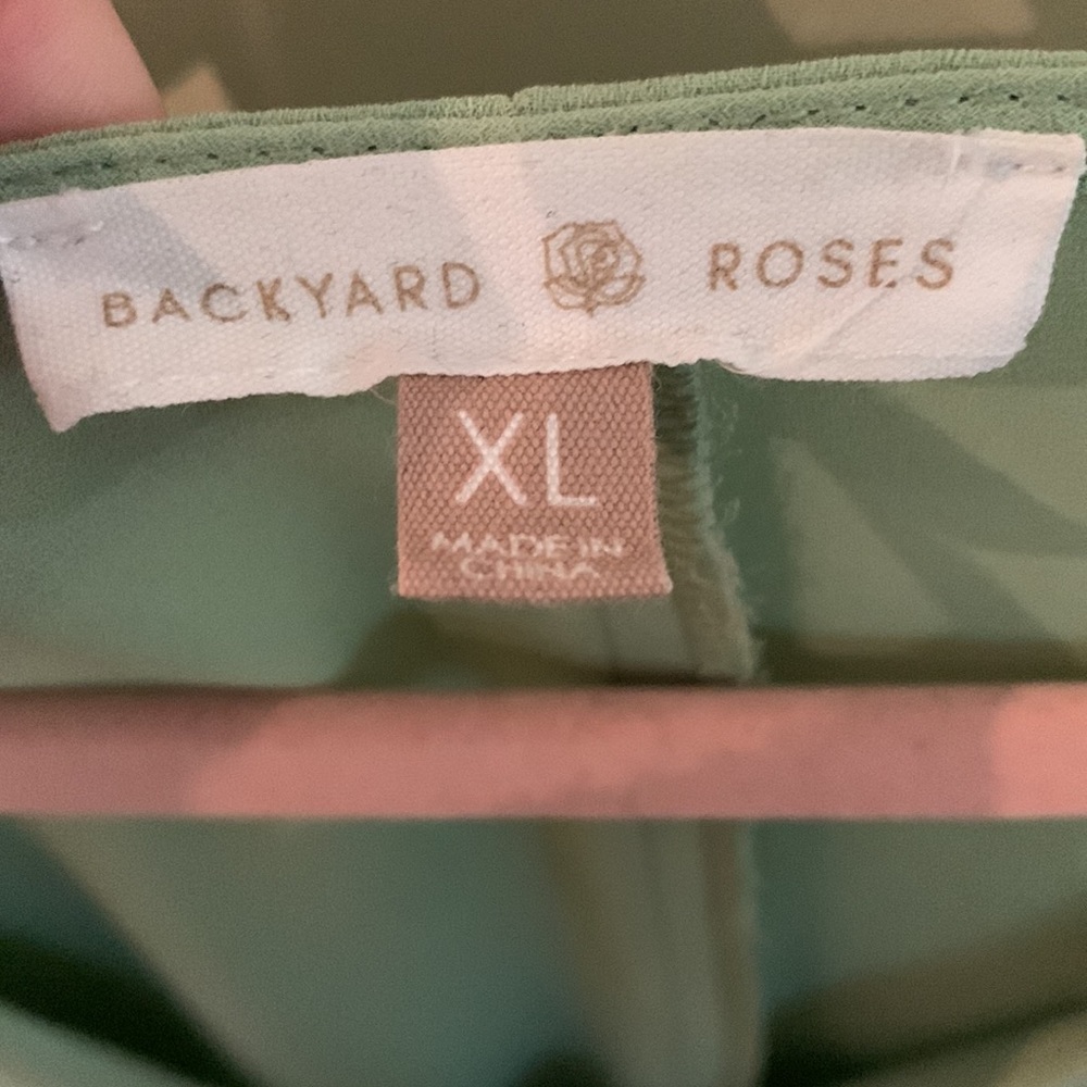Backyard Roses Joanna Button Blouse - Picture 5 of 6